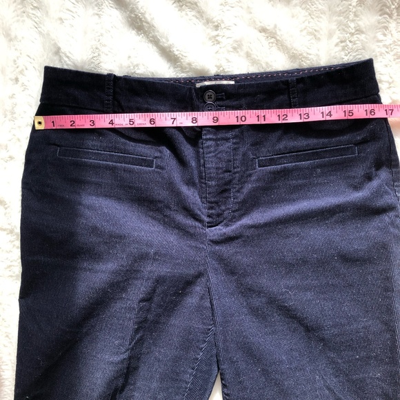 The Essential Corduroy Cropped Flare Trousers by Anthropologie sz 8 - Picture 10 of 11